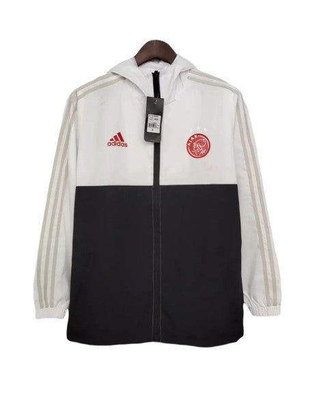 Coupe-vent Ajax 2021/22 Par - Noir et Blanc
