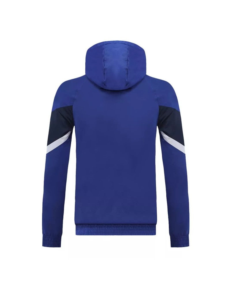 Veste coupe-vent à capuche Chelsea 2022/23 - Bleu