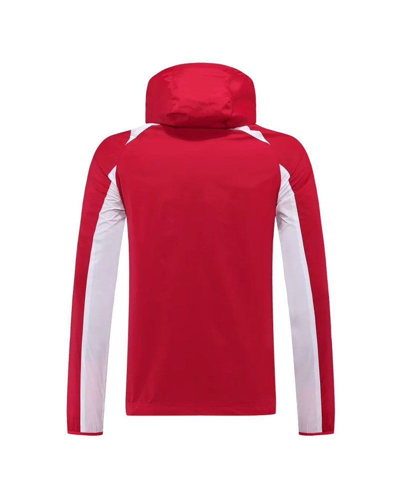 Veste coupe-vent à capuche Liverpool 2022/23 - Rouge