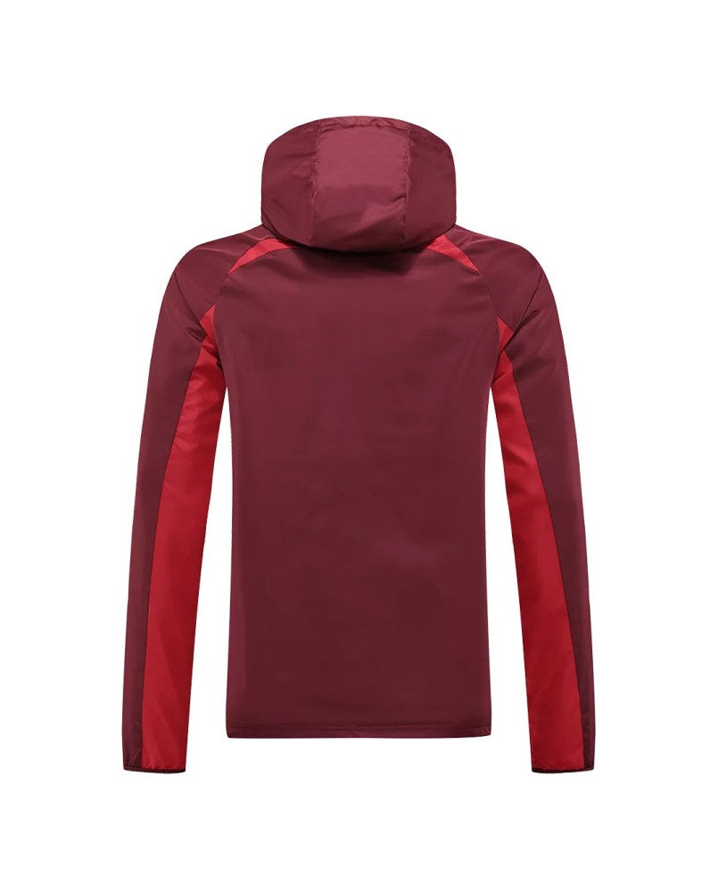 Veste coupe-vent à capuche Liverpool 2022/23 - Rouge