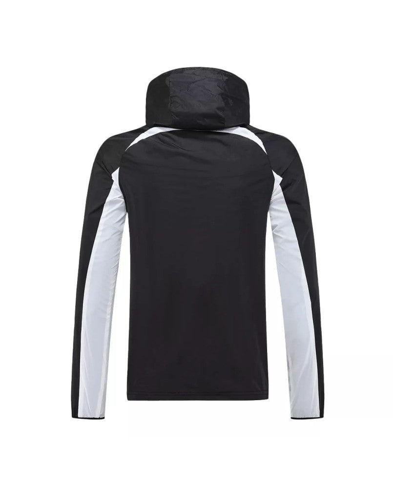 Veste coupe-vent à capuche PSG 2022/23 - Noir