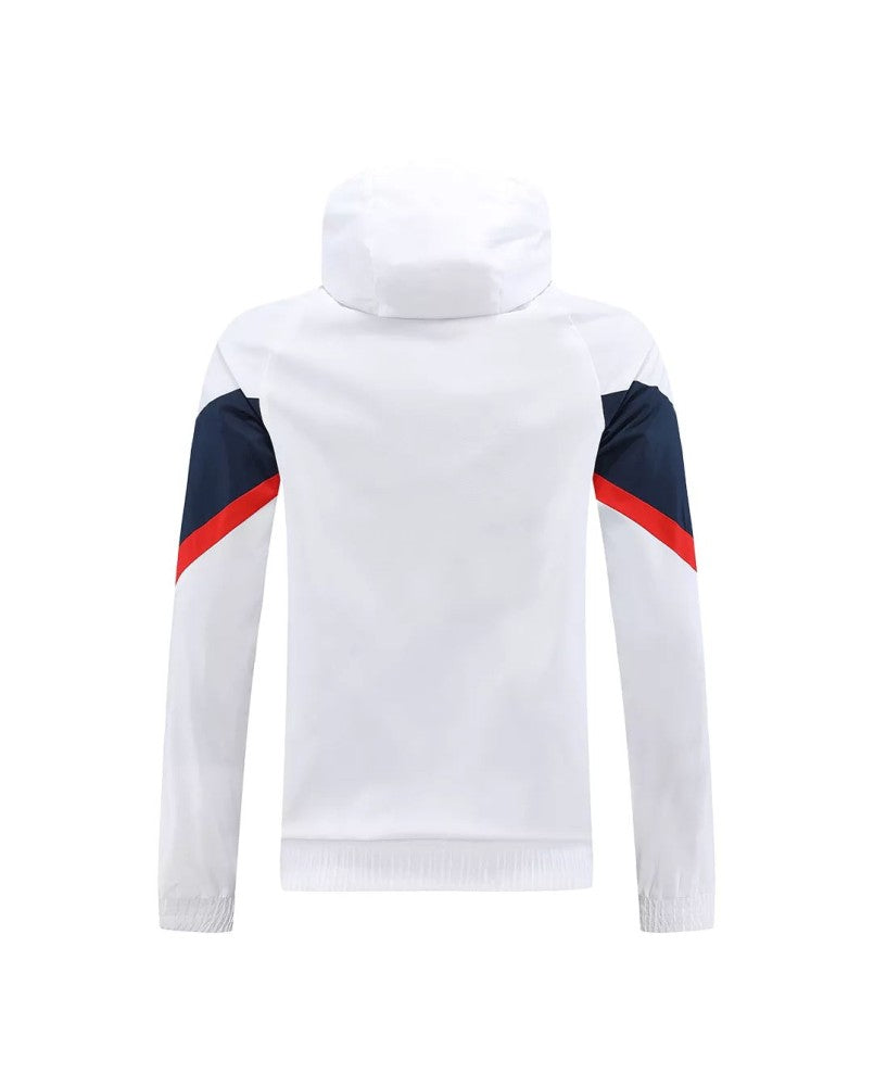 Veste coupe-vent à capuche Chelsea 2022/23 - Blanc