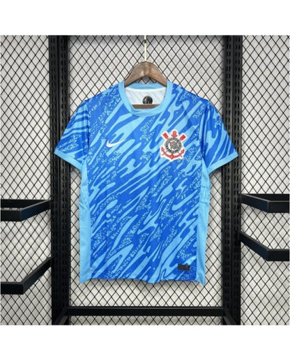 Maillot bleu de gardien de but Corinthians 2024/25