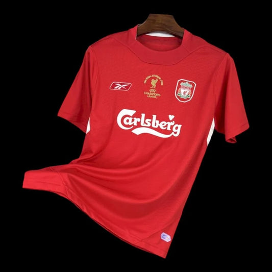 Liverpool Maillot Domicile Rétro 2005