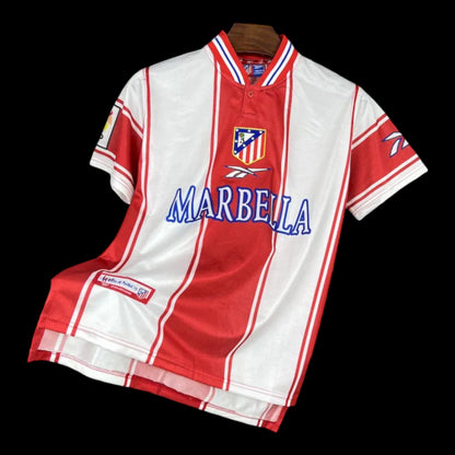 Atletico Madrid Maillot Domicile Rétro 1990/2000