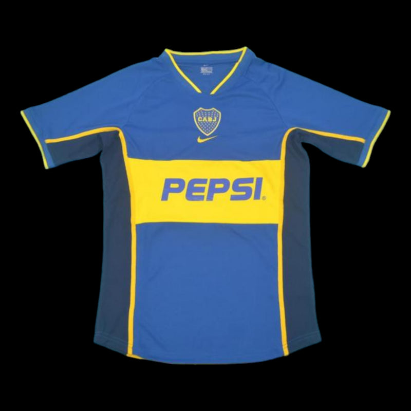 Boca Juniors Maillot Rétro Domicile 2002