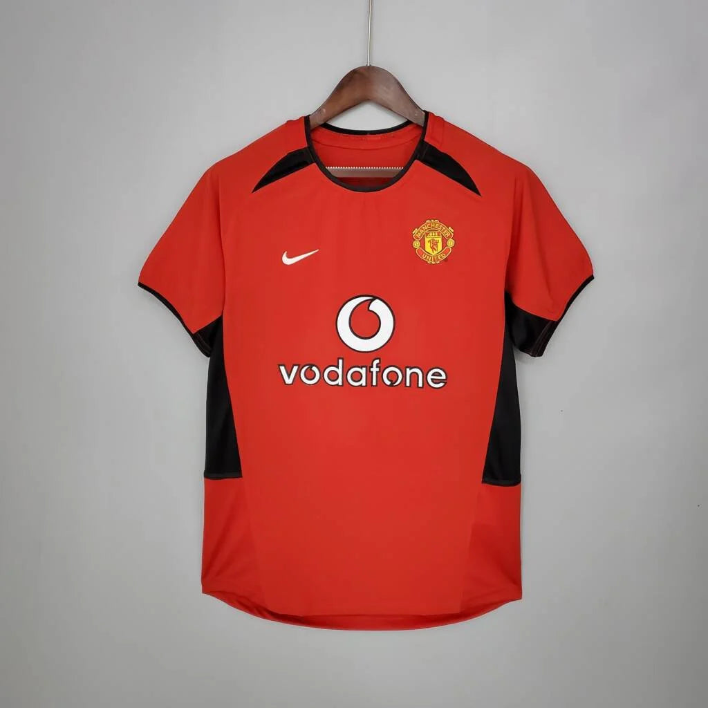 Manchester United Maillot Rétro 02/04