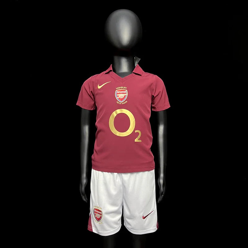 Arsenal Maillot Rétro 05/06 – Enfants