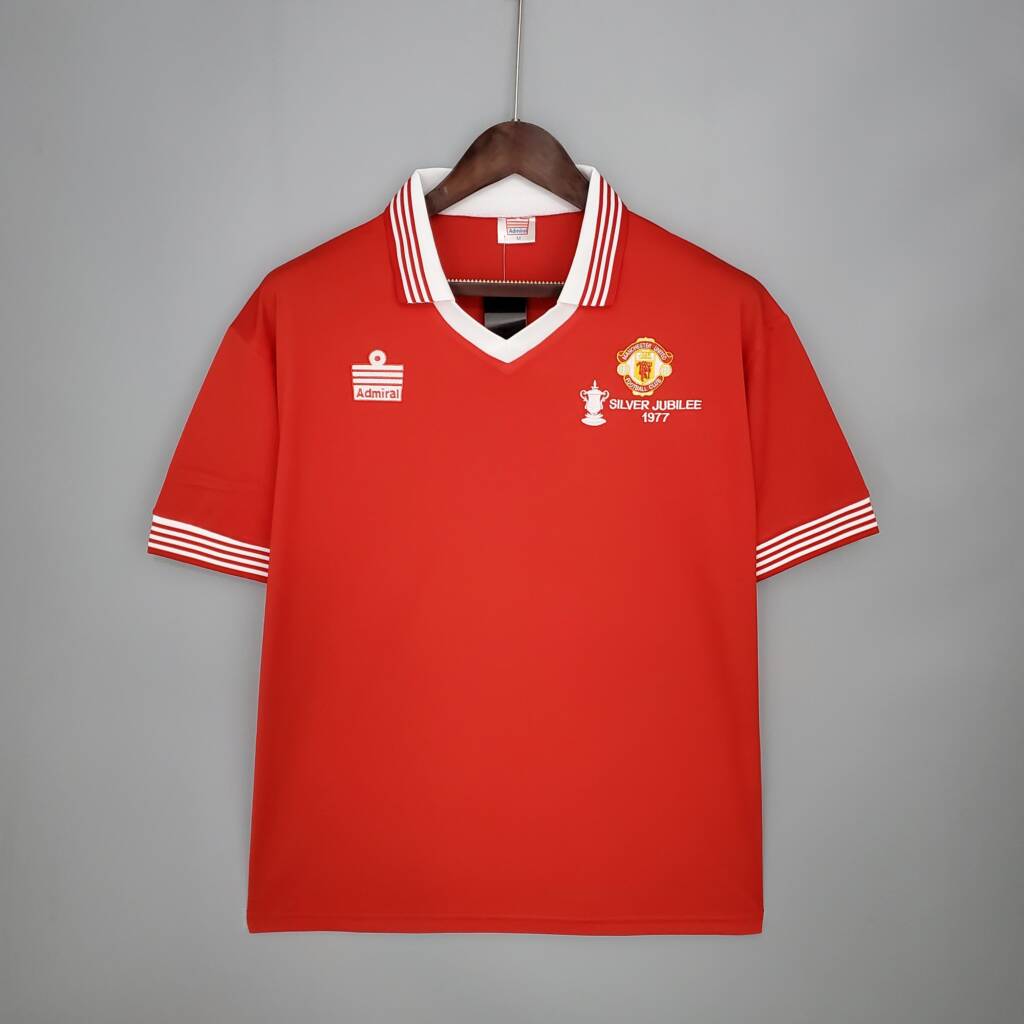 Manchester United Maillot Rétro 1977