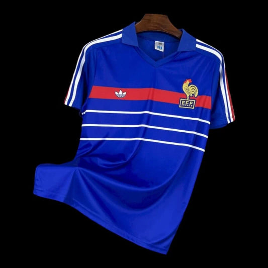 France Maillot Domicile Rétro 1984