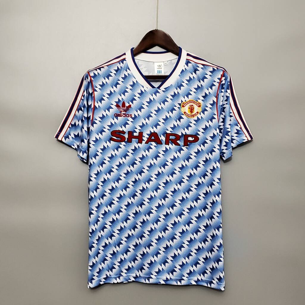 Manchester United Maillot Rétro 90/92