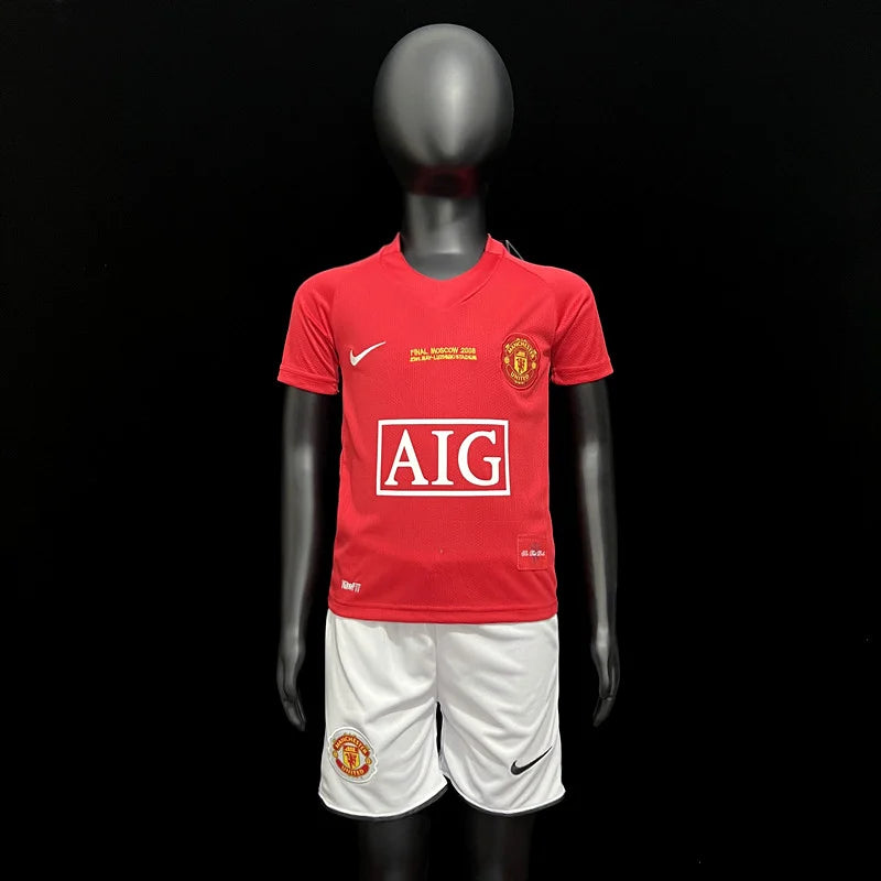 Manchester United Maillot Rétro 07/08 – Enfant