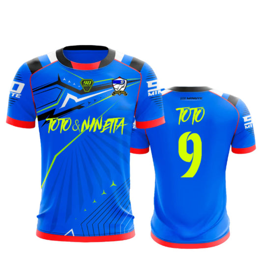 Maillot Toto & Ninetta Bleu Clair
