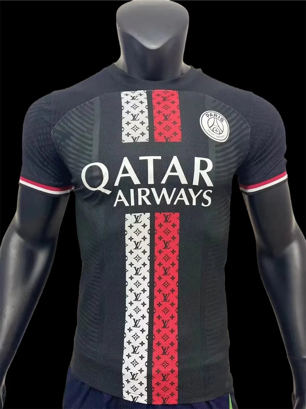 PSG maillot Concept version Player Noir 2023 2024