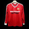 Manchester United maillot Domicile Rétro Manches Longues 1982 1983