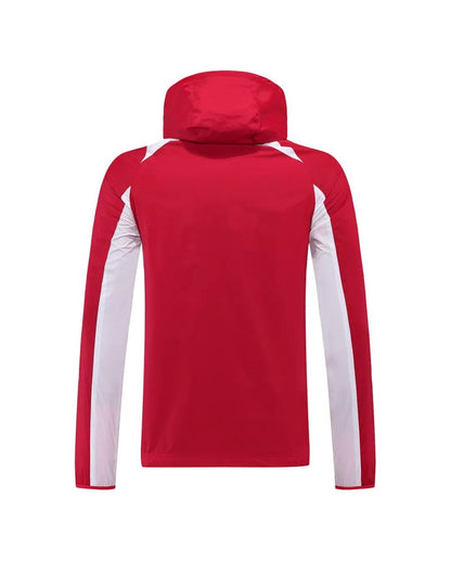 Veste coupe-vent à capuche Liverpool 2022/23 - Rouge