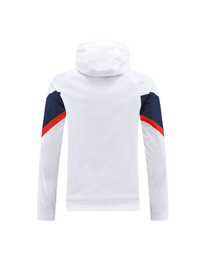 Veste coupe-vent à capuche Liverpool 2022/23 - Blanc