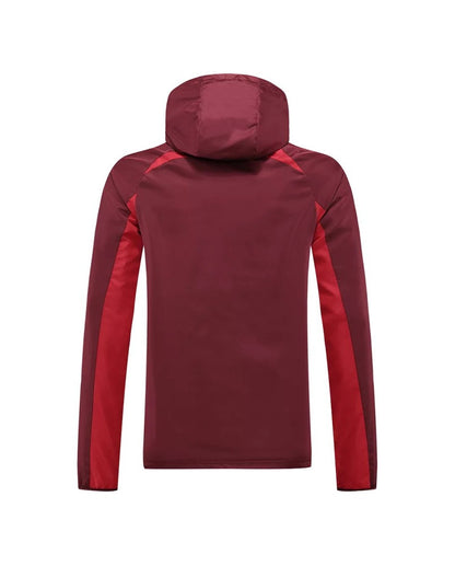 Veste coupe-vent à capuche Liverpool 2022/23 - Rouge