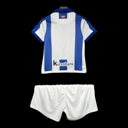 Real Sociedad Maillot Domicile 24/25 – Enfant