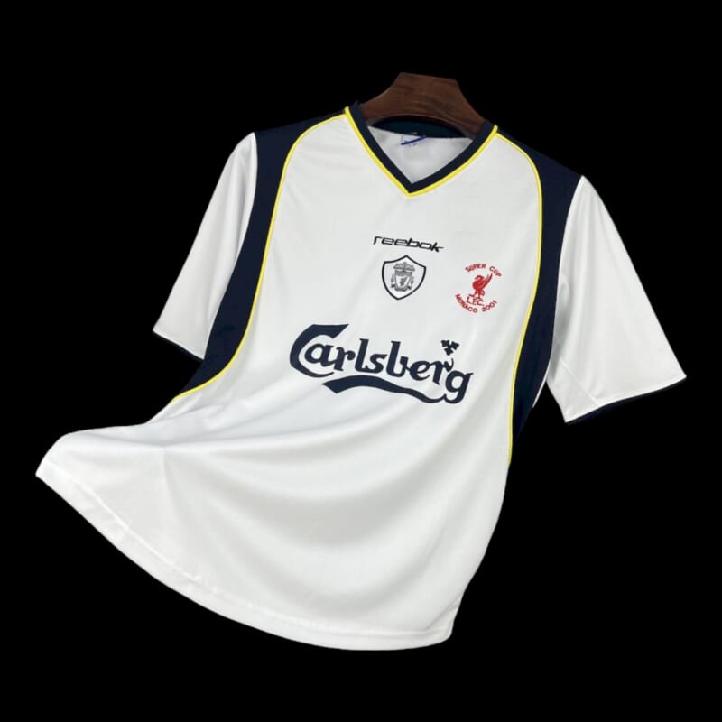 Liverpool Maillot Extérieur Rétro 2001/02