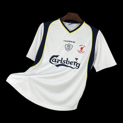 Liverpool Maillot Extérieur Rétro 2001/02