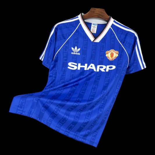 Manchester United Maillot Extérieur Rétro 1988/89