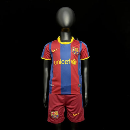 Barcelone Maillot Rétro 10/11 – Enfant